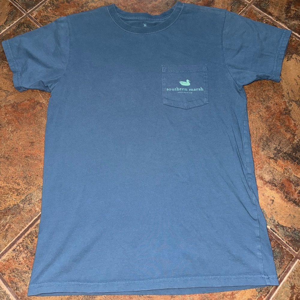 Southern Marsh Blue Short Sleeve Tee